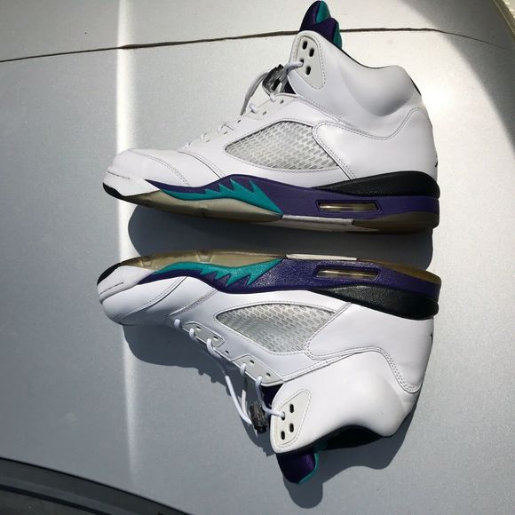 Nike Air Jordan 5 Retro Grape Size 13 Mens - Picture 9 of 12